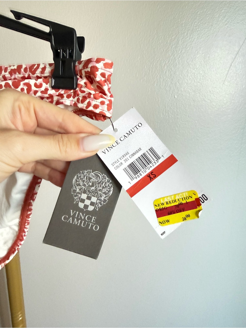 NWT Vince Camuto Leopard Print Bikini Bottom – XS - Picture 4 of 4